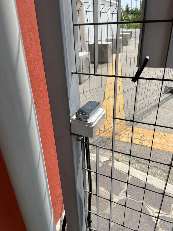  M3 PRO BT-WIFI Anviz controllo accessi card e bluetooth accesso cancello pedonale azienda petrolchimico  Marghera VE